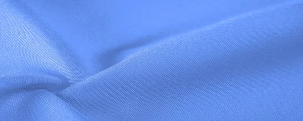 Achtergrond Textuur Patroon Blauwe Zijden Stof Marine Blauw Saffirine Azuurblauw — Stockfoto