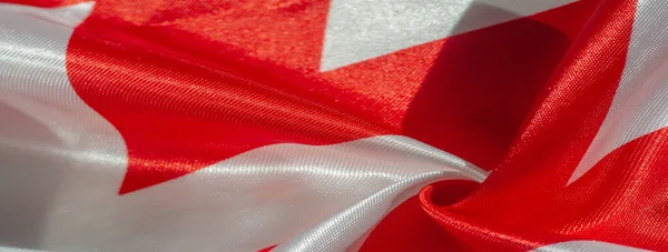 Textura Fondo Patrón Seda Roja Blanca Crepé Aliento Laberinto Cubo — Foto de Stock