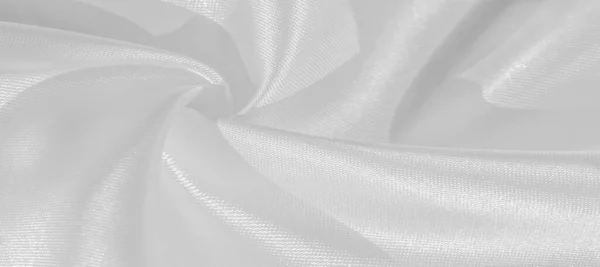 Υφή Όμορφη Λευκή Μεταξωτή Κρέπα Πορσελάνη Που Δημιουργήθηκε Ειδικά Για — Φωτογραφία Αρχείου