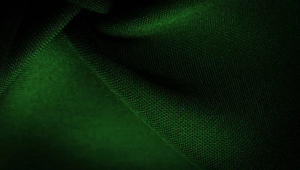 Υφή Φόντο Μοτίβο Σατέν Πράσινο Είναι Μια Ύφανση Που Συνήθως — Φωτογραφία Αρχείου