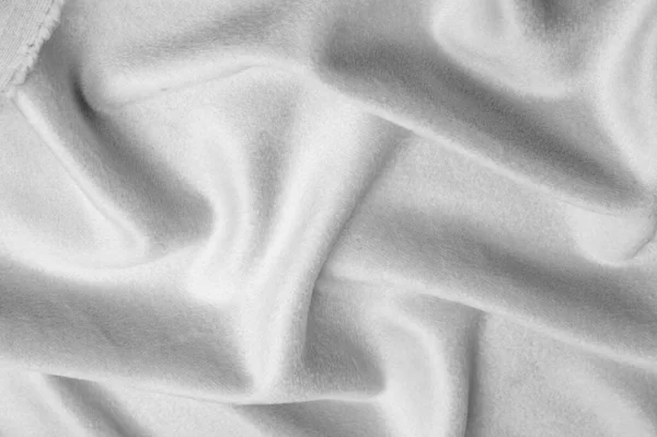 Texture Background Fabric Warm Wool White Infinitely Fun Can Say — Stock Photo, Image