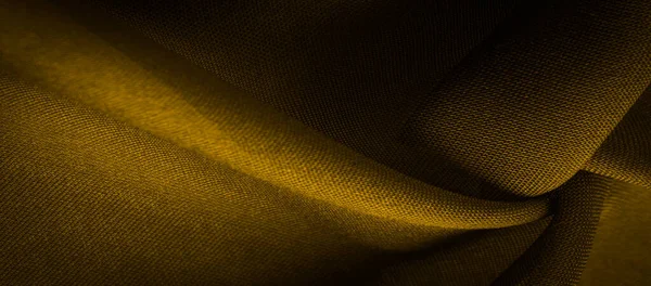 Doku Arkaplan Desen Saten Sarı Sepia Genellikle Parlak Bir Yüzeye — Stok fotoğraf