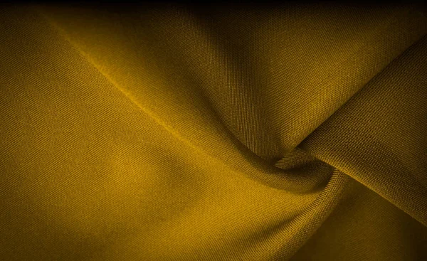 Tekstura Tło Wzór Satyna Żółta Sepia Jest Splot Który Zwykle — Zdjęcie stockowe