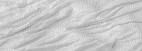 Texture Background Pattern Postcard Silk Fabric White Color Isabelline Artificially — Stock Photo, Image