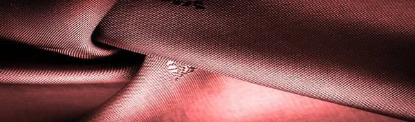 Textura Pozadí Vzor Vzor Čokoláda Hedvábí Tkaniny Červená Sienna Tangelo — Stock fotografie