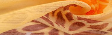 Doku, arkaplan, desen, duyular, turuncu kırmızı sarı çiçek, foulard ince kumaş ya da düz dokuma, ipekten ya da ipekten ya da pamuktan yapılmış bir karışımdır.. 