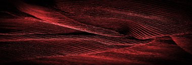 Doku, arkaplan, desen, Krep koyu kırmızı, ipek, yün ya da sentetik liflerden oluşan, belirgin bir şekilde berrak ve kıvrımlı bir kumaştır.. 