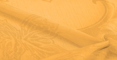 Doku, arkaplan, desen, his, kambriç - çok ince şeffaf yumuşak merserize kumaş, kehribar sarısı