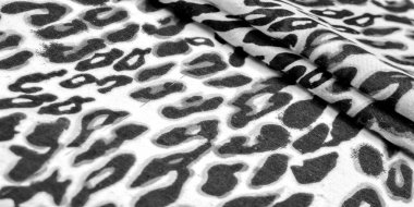 doku, arkaplan, desen, ipek kumaş, siyah beyaz ton, leopar deseni, hayvan derisi,
