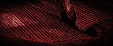 Doku, arkaplan, desen, Krep koyu kırmızı, ipek, yün ya da sentetik liflerden oluşan, belirgin bir şekilde berrak ve kıvrımlı bir kumaştır.. 