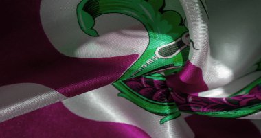 Doku, arka plan, desen, kartpostal, ipek kumaş, kırmızı cerise pembe beyaz oval, projeleriniz bu kumaş ile fark edilmeden gitmeyecek bu kumaş satın alarak en iyi olacak