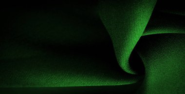 Doku, arkaplan, desen, saten yeşili genellikle parlak bir yüzeye ve donuk bir sırta sahip bir dokumadır, saten dokuma dört ya da daha fazla dolgu ipliği ile karakterize edilir.,