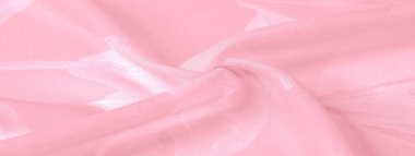 Doku, arkaplan, desen, ipek kumaş, pembe. Projektörleriniz huzura kavuşacak. Pastel renkli bu hassas kumaş illüzyon ve fantezi yaratacak..