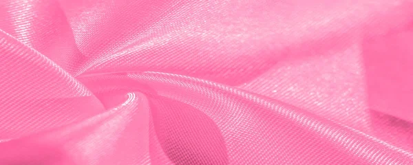 Texture Picture Beautiful Silk Pink Crepe Porcelain Created Especially Mood — Stock Photo, Image
