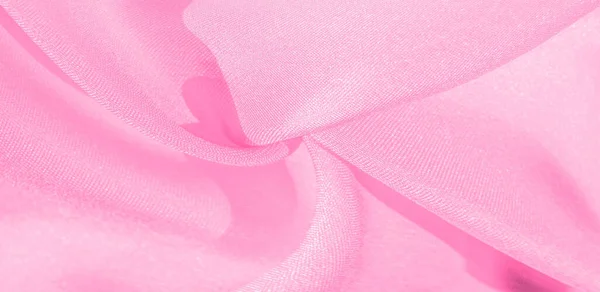 Textura Fondo Patrón Tela Seda Rosa Esta Seda Increíblemente Exquisita —  Fotos de Stock