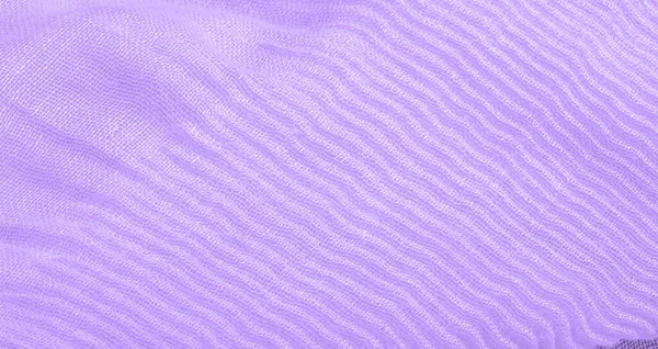 Texture Background Pattern Lilac Silk Corrugation Crushed Fabric Your Projects — Stock Photo, Image