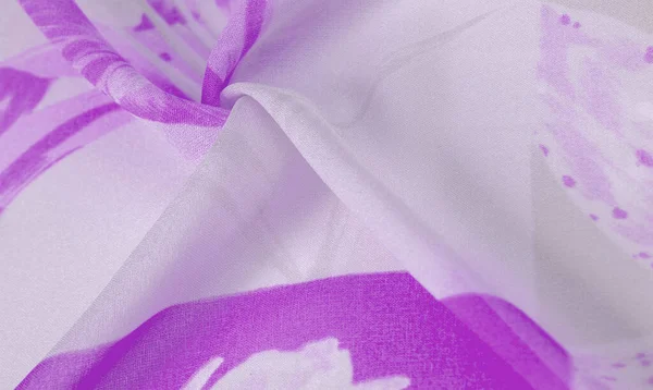 Текстура Фон Узор Шелковая Ткань Фиолетовый Серебряном Фоне Ваши Проекторы — стоковое фото