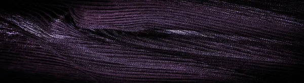 Texture Background Pattern Crepe Blu Scuro Tessuto Seta Lana Fibre — Foto Stock