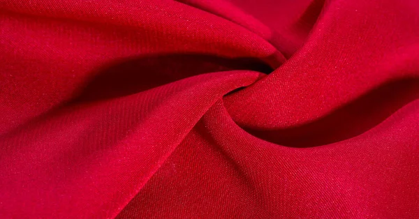 Doku Arka Plan Desen Kırmızı Kızıl Pek Kumaş Çok Hafif — Stok fotoğraf