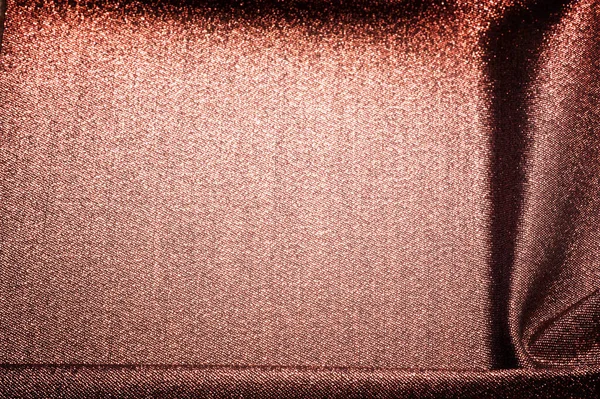 Текстура Фон Візерунок Тканина Бордовим Покриттям Металевою Золотою Ниткою Тканини — стокове фото