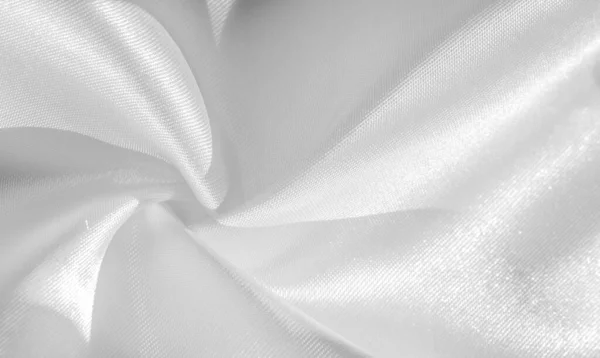 Textuur Mooie Zijde Wit Crêpe Porselein Speciaal Gemaakt Voor Stemming — Stockfoto