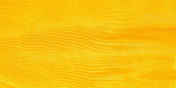 Textur Hintergrund Muster Gelber Seidenwellpürierstoff Für Ihre Projekte — Stockfoto