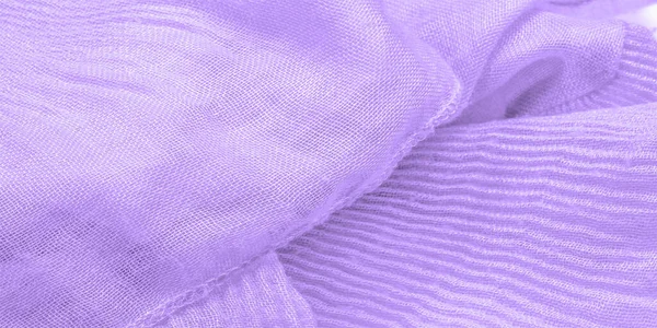 Texture Fond Motif Soie Lilas Ondulation Tissu Broyé Pour Vos — Photo