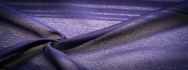 Arkaplan Dokusu Dekoratif Süs Çizgili Ipek Mavisi Kumaş Tasarımınızı Düzgün — Stok fotoğraf