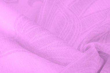 Doku, arkaplan, desen, his, kambriç - çok ince şeffaf yumuşak merserize kumaş, mor lavanta