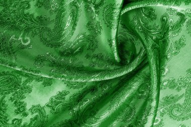 desen, arkaplan, yeşillik, yeşillik, yassı, dana eti, canlı, desenli, kızarık kumaş. Geleneksel Asya elementlerine dayanmaktadır