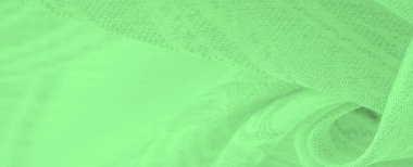 Doku, arkaplan, şablon, his, kambriç - çok ince şeffaf yumuşak merserize kumaş, yeşil sihirli nane