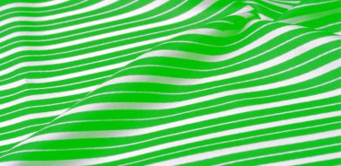 ipek çizgili kumaş. yeşil beyaz çizgili. Bu güzel, süper yumuşak, orta boy ipek karışımı tasarım projeleri için idealdir. Bu lüks bir duygu için sırtında fırçalanmış.