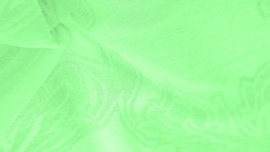 Doku, arkaplan, şablon, his, kambriç - çok ince şeffaf yumuşak merserize kumaş, yeşil sihirli nane