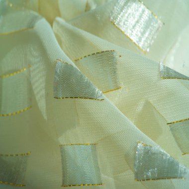 desen, arkaplan, desen, kartpostal, metal kare platinyumlu ipek kumaş, altın çizgili kenar, fildişi renkleri,