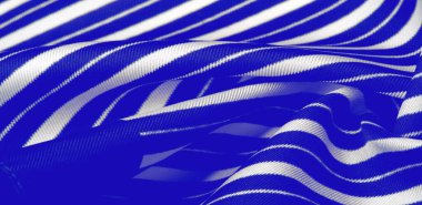 ipek çizgili kumaş. mavi beyaz çizgili. Bu güzel, süper yumuşak, orta boy ipek karışımı tasarım projeleri için idealdir. Bu lüks bir duygu için sırtında fırçalanmış.