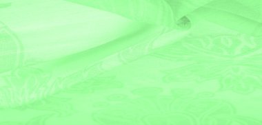 Doku, arkaplan, şablon, his, kambriç - çok ince şeffaf yumuşak merserize kumaş, yeşil sihirli nane