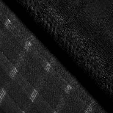 Doku, arkaplan, desen, çizgileri olan basit gri kumaş. İpliğin çıkarılması ile oluşan çizgiler,