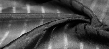 Doku, arkaplan, desen, çizgileri olan basit gri kumaş. İpliğin çıkarılması ile oluşan çizgiler,