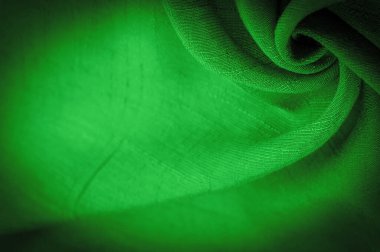 Duvar kağıdının dokusu, süs süsü, yeşil sentlik koyu zümrüt ipeği kumaşı, dekoratif elementler ekleyerek daha çekici hale getirebilirsiniz.