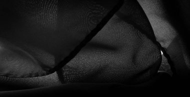 Doku, arkaplan, desen, saten siyah genellikle parlak bir yüzeye ve donuk bir sırta sahip, saten dokuma dört ya da daha fazla dolgu ipliği ile karakterize edilir.,