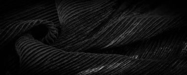 Doku, arkaplan, desen, Krep siyahı, ipek, yün ya da sentetik liflerden oluşan belirgin bir kumaştır.. 