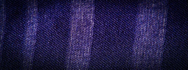 Struttura Sfondo Ornamento Decorativo Tessuto Blu Seta Con Strisce Assetto — Foto Stock