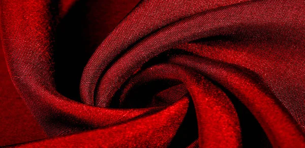 Textur Hintergrund Muster Rote Farbe Stoff Baumwollstoff Ist Perfekt Für — Stockfoto