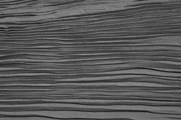 Textura Fondo Patrón Paño Plisado Gris Negro Posible Que Desee — Foto de Stock