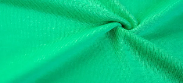 Háttér Textúra Minta Zöld Gyapjúszövet Vékony Puha Göndör Vagy Hullámos — Stock Fotó