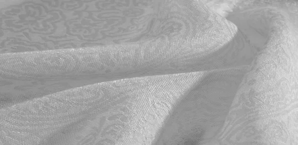 Textura Model Fundal Tesatura Ornament Floral Alb Această Colecție Imprimare — Fotografie, imagine de stoc
