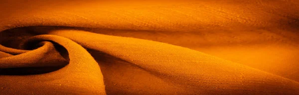 Текстура Фонового Изображения Декор Орнамента Теплый Цвет Шелковой Плотной Ткани — стоковое фото