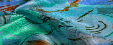 doku, arkaplan, desen, duvar kağıdı, kartpostal, poster, ipek kumaş boyalı bir sanatçı paleti, parlak renkler, renkler, sınırsız hayal gücü