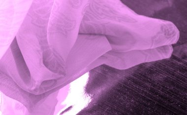 Doku, arkaplan, desen, his, kambriç - çok ince şeffaf yumuşak merserize kumaş, mor lavanta