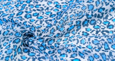 doku, arkaplan, desen, kartpostal, ipek kumaş, mavi gök mavisi beyaz arka planda bulanık çiçekler, kalın malzeme kaynağı yaz çiçeği deseni tekrarlayan desen